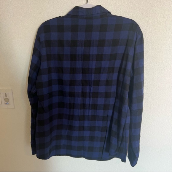 Sanctuary the boyfriend shirt flannel blue - Picture 4 of 4
